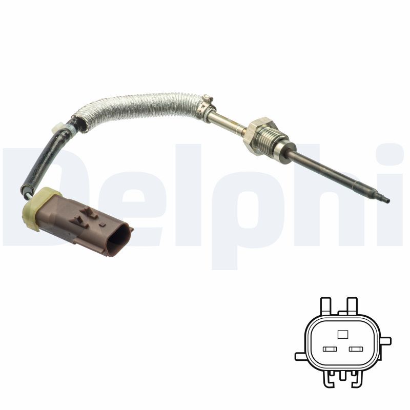 Abgastemperatursensor (vor dem partikelfilter) passt zu: CHRYSLER 300C, JEEP GRAND CHEROKEE, GRAND CHEROKEE IV, LANCIA THEMA 3.0D 01.11-