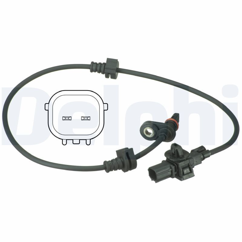 ABS-Sensor hinten R passt zu: HONDA CIVIC VIII 1.3H-1.8ALK 09.05-05.13