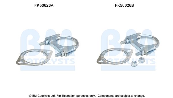 Montagesatz, Abgasanlage