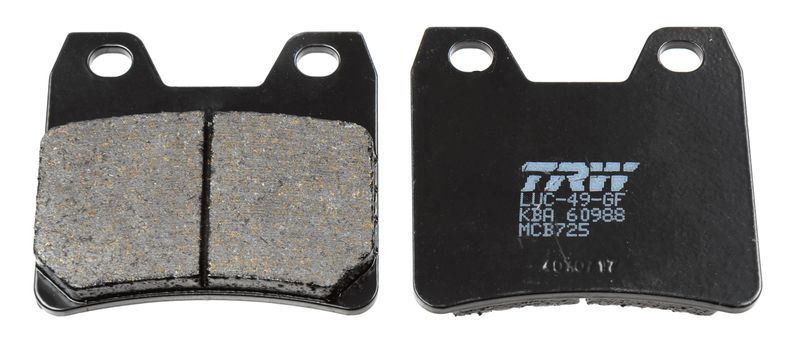 Bremsbelagsatz, Scheibenbremse