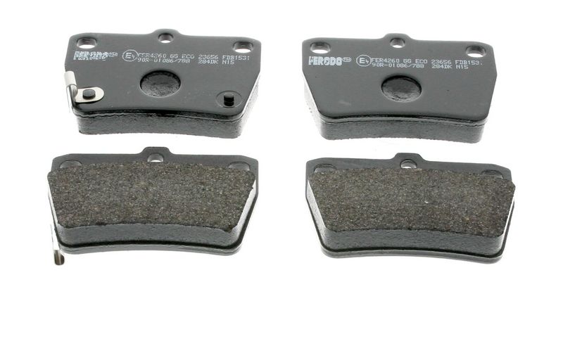 Bremsbelagsatz, Scheibenbremse