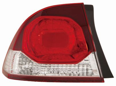 Lampe hinten L (W21/5W/WY21W, blinkerfarbe weiß, glasfarbe rot) passt zu: HONDA CIVIC VIII SDN 4D 10.08-02.12