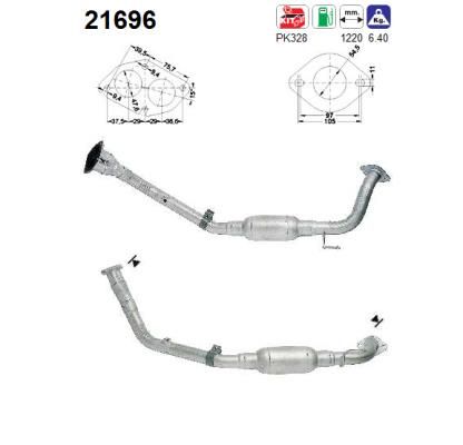 Gasfeder, Koffer-/Laderaum