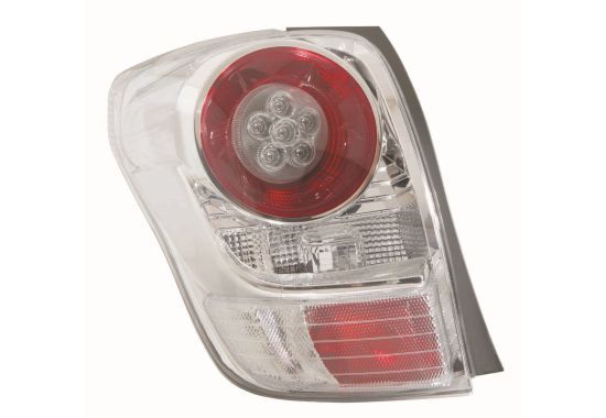 Lampe hinten L (LED/P21W/R5W, glasfarbe weiß) passt zu: TOYOTA VERSO 04.09-10.12