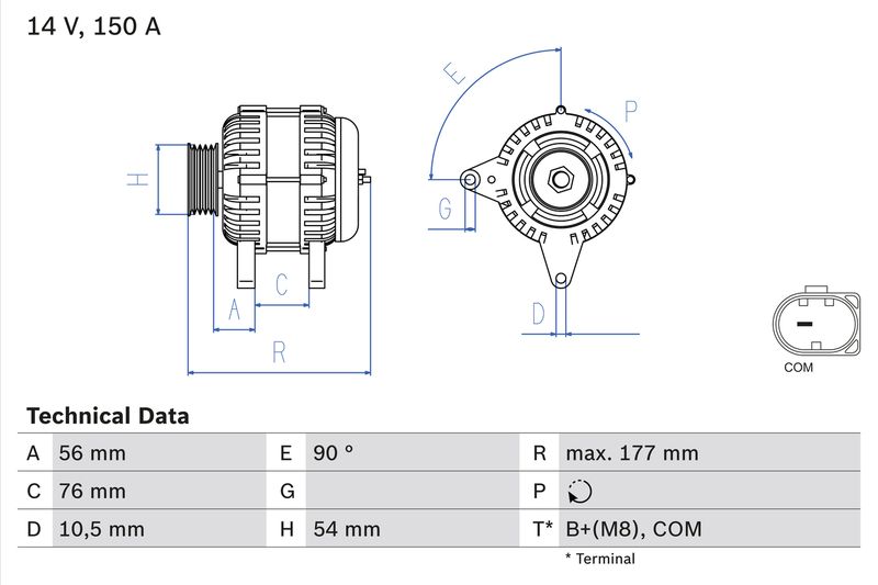 Drehstromgenerator