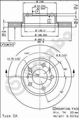 Bremsscheibe