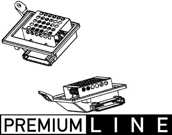 Widerstand, Innenraumgebläse