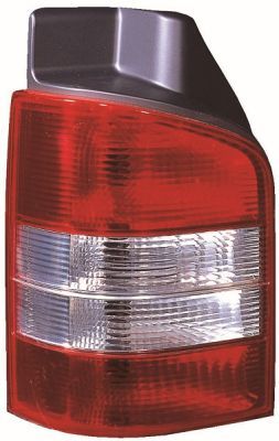 Lampe hinten R (P21/4W/P21W, blinkerfarbe durchsichtig, glasfarbe rot) passt zu: VW TRANSPORTER T5 Bus / voll 04.03-04.15