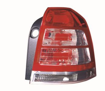 Lampe hinten R (P21W, blinkerfarbe weiß, glasfarbe rot) passt zu: OPEL ZAFIRA B 02.08-04.15