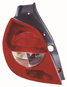 Lampe hinten R (P21/5W/P21W, blinkerfarbe weiß, glasfarbe rot) passt zu: RENAULT CLIO III Ph I Hatchback 3D 05.05-05.09