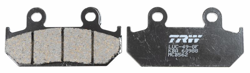 Bremsbelagsatz, Scheibenbremse