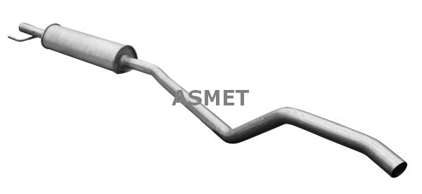 Mittelschalldämpfer