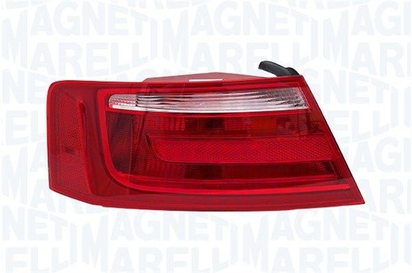Lampe hinten L (äußerer Teil, blinkerfarbe weiß, glasfarbe rot) passt zu: AUDI A5 8T Hatchback 4D 06.07-01.17