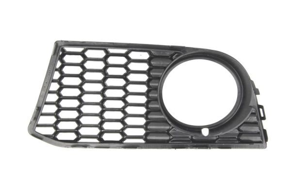 Stoßstangengitter vorne R (mit Löchern für Halogenscheinwerfer, schwarz, M-PAKIET) passt zu: BMW 5 F10, F11 12.09-06.13