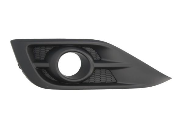 Stoßstangengitter vorne L (mit Löchern für Halogenscheinwerfer, kunststoff, schwarz) passt zu: HONDA CR-V IV 01.12-12.14