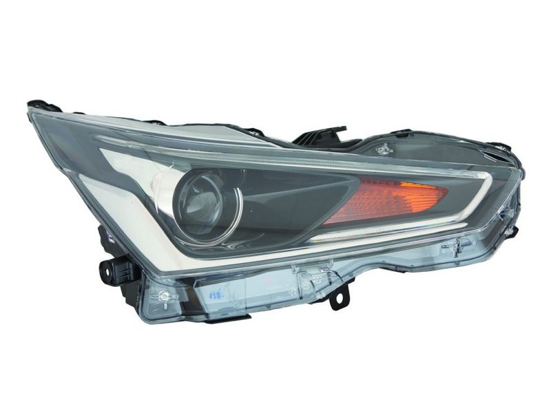 Scheinwerfer R (HIR2/LED/P21W, elektrisch, ohne motor) passt zu: TOYOTA AYGO II 05.18-12.21