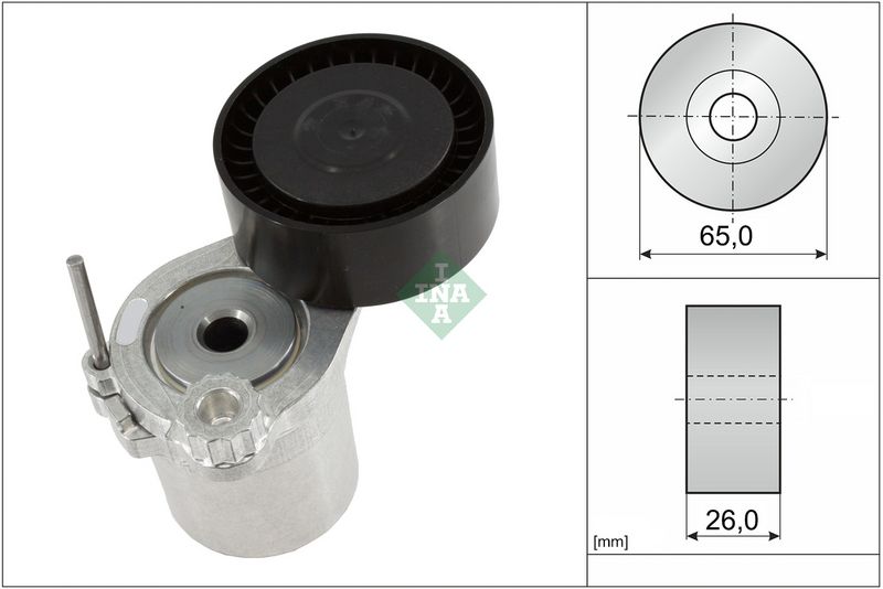 Spannarm, Keilrippenriemen
