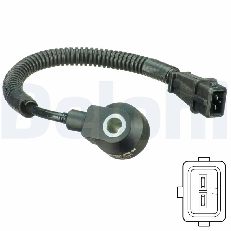 Klopfsensor passt zu: HYUNDAI COUPE II, ELANTRA III, MATRIX, TRAJET, TRAJET/MINIVAN, TUCSON, TUCSON/SUV, KIA CARENS I, CERATO I, SPORTAGE II 1.8/2.0/2.0LPG 03.00-01.12