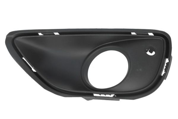 Stoßstangengitter vorne L (Unten, mit Löchern für Halogenscheinwerfer, mit Löchern für Parkometer) passt zu: PORSCHE CAYENNE II 92A/958 10.14-09.17