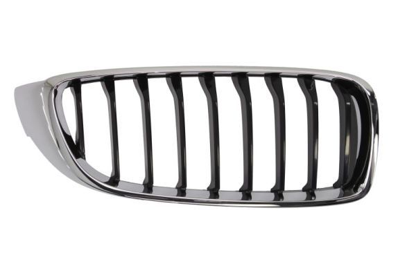 Kühlergitter R (SPORT, chrom/schwarz) passt zu: BMW 4 F32, F33, F82, F83, 4 GRAN COUPE F36 07.13-02.17
