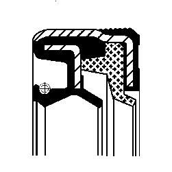 Wellendichtring, Differential