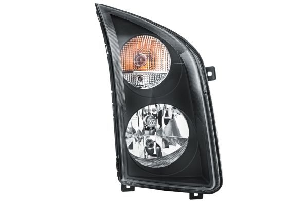 Scheinwerfer R (Halogen, H7/H7/PY21W/W5W, elektrisch, mit motor, blinkerfarbe: orange) passt zu: VW CRAFTER 2E 04.06-05.13