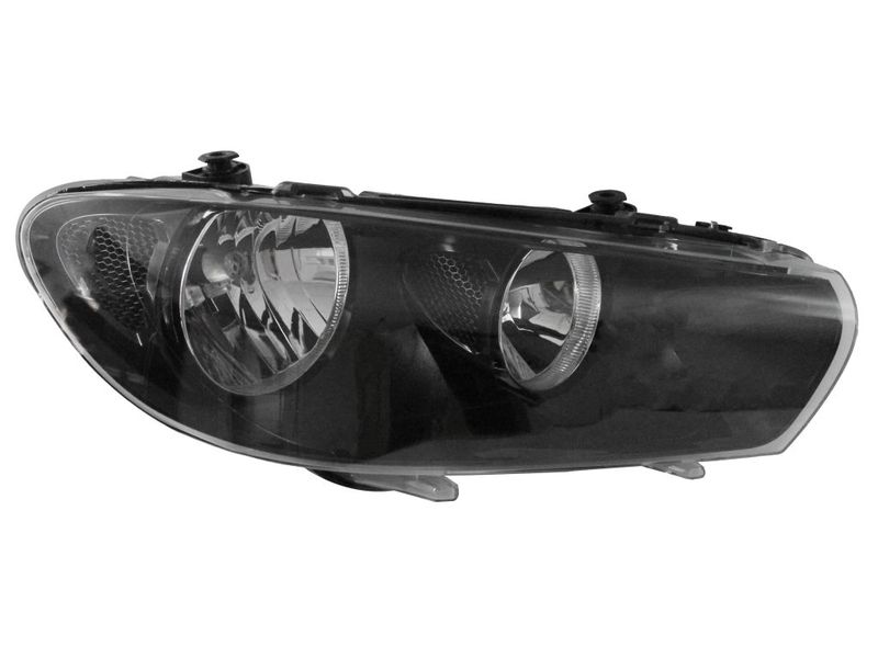 Scheinwerfer R (H7/H7, elektrisch, mit motor, einsatzfarbe: schwarz) passt zu: VW SCIROCCO III 05.08-07.14