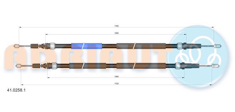 Seilzug, Feststellbremse