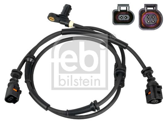 ABS-Sensor hinten L/R passt zu: FORD GALAXY I, GALAXY MK I, SEAT ALHAMBRA, VW SHARAN, SHARAN/MINIVAN 1.8-2.8 09.95-03.10
