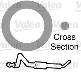 VALEO gaskets for air conditioning OPEL