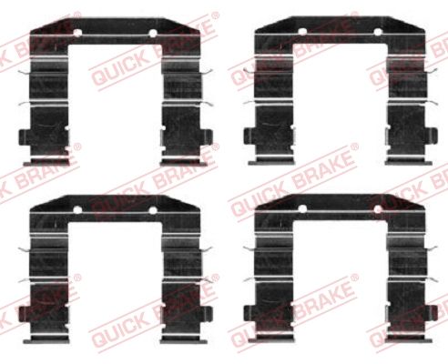 Zubehörsatz, Scheibenbremsbelag