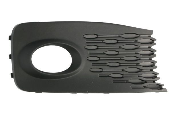 Stoßstangengitter vorne R (mit Löchern für Halogenscheinwerfer, kunststoff, schwarz) passt zu: VW CADDY V 09.20-