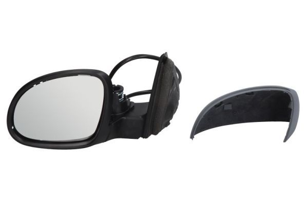 Außenspiegel L (elektrisch, asphärisch, beheizt, grundiert, mit Blinker) passt zu: VW TIGUAN I 09.07-07.18