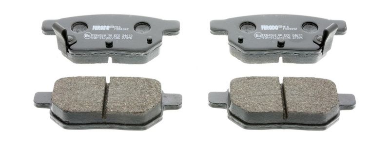 Bremsbelagsatz, Scheibenbremse