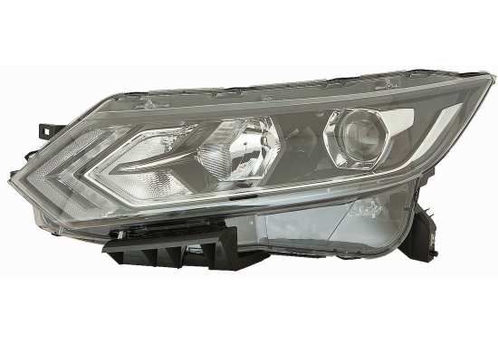 Scheinwerfer R (H11/H9/LED/WY21W, elektrisch) passt zu: NISSAN QASHQAI II J11 03.17-03.21