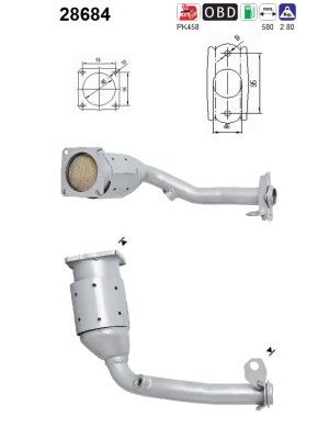 Längslenkstange (L-1924mm) passt zu: SCANIA 4, G I, P I, R I 01.96-05.19