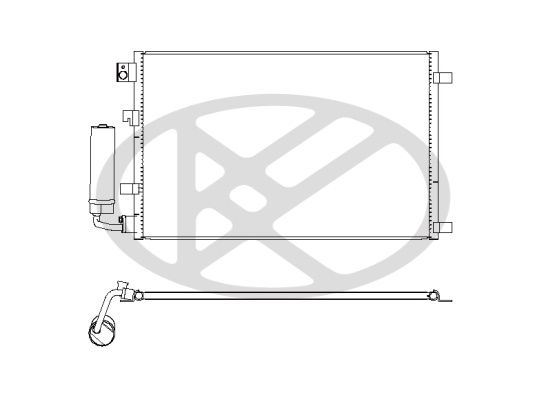 Kondensator, Klimaanlage