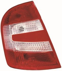 Lampe hinten L (P21/4W/P21W, blinkerfarbe weiß, glasfarbe rot) passt zu: SKODA FABIA I Hatchback 5D 08.04-03.08