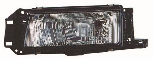 Scheinwerfer R (H4, Manuell, ohne motor, einsatzfarbe: chrom, blinkerfarbe: durchsichtig) passt zu: MAZDA 323 IV BG 06.89-09.94