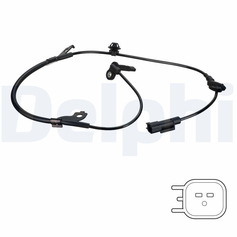 ABS-Sensor vorne L passt zu: MITSUBISHI ASX, LANCER VIII, OUTLANDER II, OUTLANDER III 1.5-3.0 11.06-