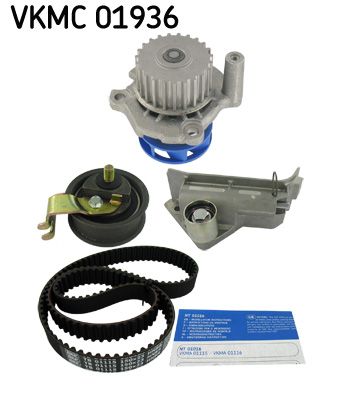 Ventilsteuerung Satz (Riemen + Rolle + Flüssigkeitspumpe) passt zu: AUDI A3, A4 B5, A6 C5, TT, SEAT ALHAMBRA, CORDOBA, IBIZA II, LEON, TOLEDO II, SKODA OCTAVIA I, VW BORA, BORA I 1.6D/1.8 01.95-11.16