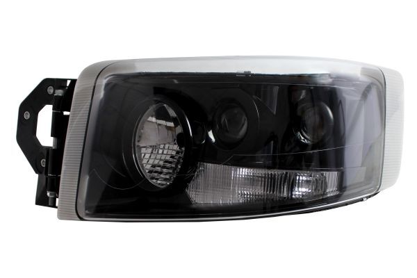 Scheinwerfer L (H15/H3/H7/PY21W/W5W, elektrisch, ohne motor, nebellicht, einsatzfarbe: schwarz) passt zu: RVI D 01.13-