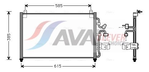 Kondensator, Klimaanlage