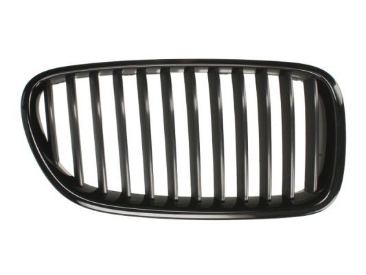 Kühlergitter R (schwarz/schwarz glänzend) passt zu: BMW 5 F10, F11 12.09-06.13