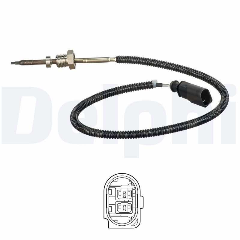 Abgastemperatursensor (hinter dem partikelfilter) passt zu: AUDI A4 ALLROAD B8, A4 B8, A5, Q5 2.7D/3.0D 06.07-05.17