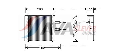 Wärmetauscher, Innenraumheizung