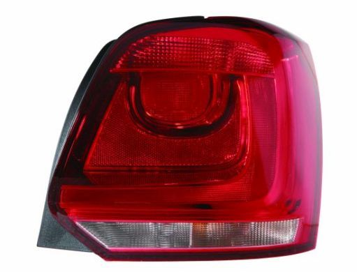 Lampe hinten R (H21W/P21W/W5W, blinkerfarbe weiß, glasfarbe rot) passt zu: VW POLO V 6C, POLO V 6R Hatchback 06.09-09.17