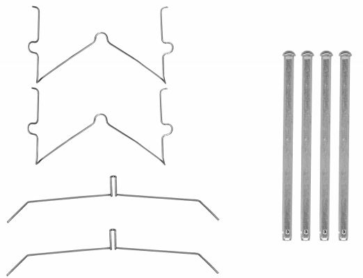 Zubehörsatz, Scheibenbremsbelag