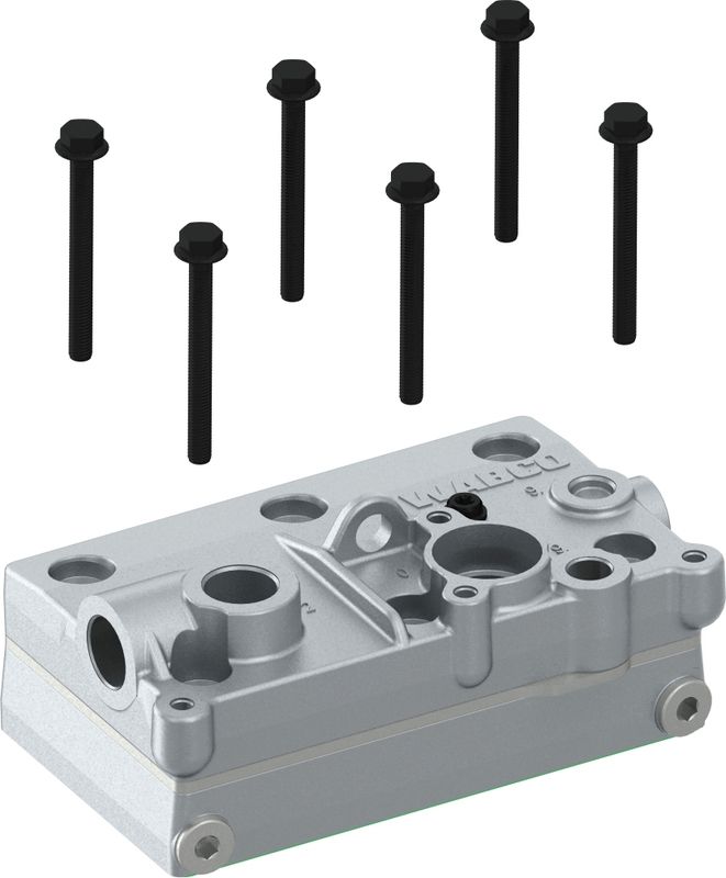 Zylinderkopf, Druckluftkompressor