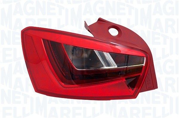 Lampe hinten R (P21W, glasfarbe rot, rückfahrlicht) passt zu: SEAT IBIZA IV 6J Hatchback 5D 03.08-03.12